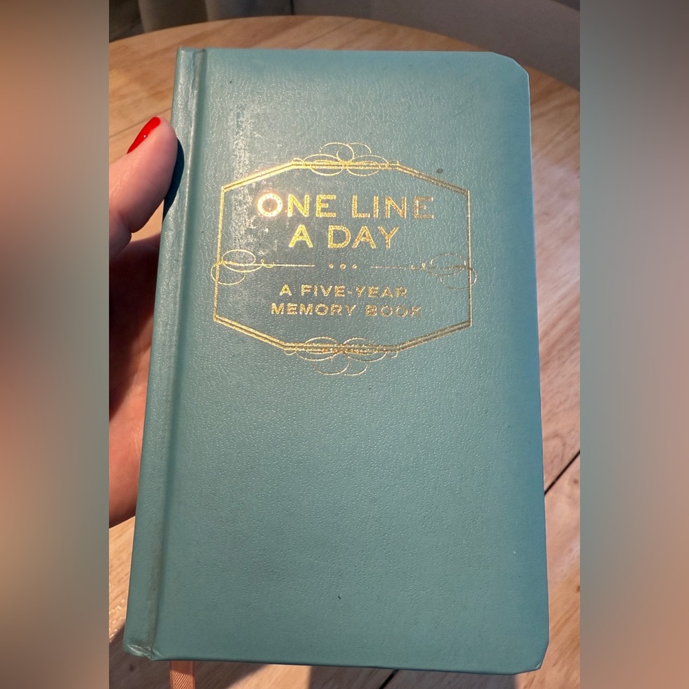 One Line a Day Memory Book